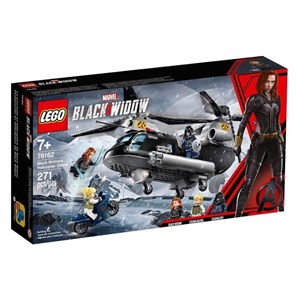 لگو مارول تعقیب و گریز هلیکوپتری بیوه سیاه_اسباب بازی